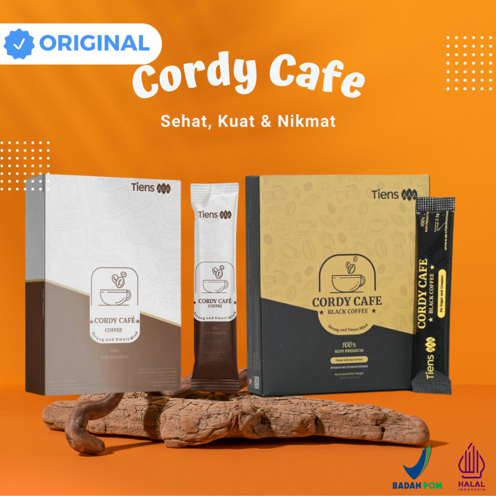 

[] Cordy Cafe Tiens Kopi Herbal Menjaga Daya Tahan Tubuh