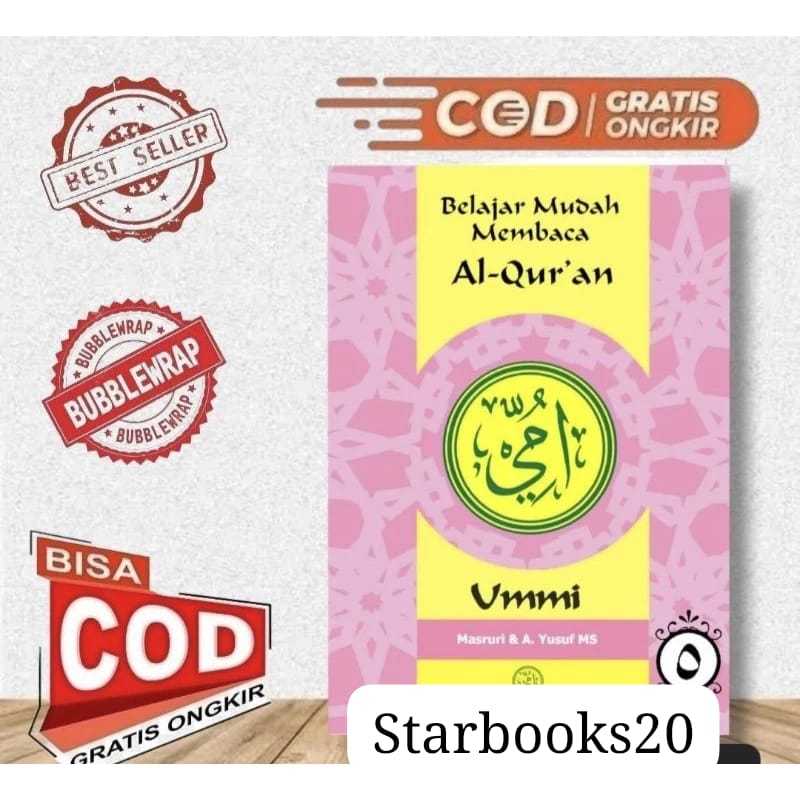 Belajar mudah membaca al'Qur'an metode ummi jilid 5
