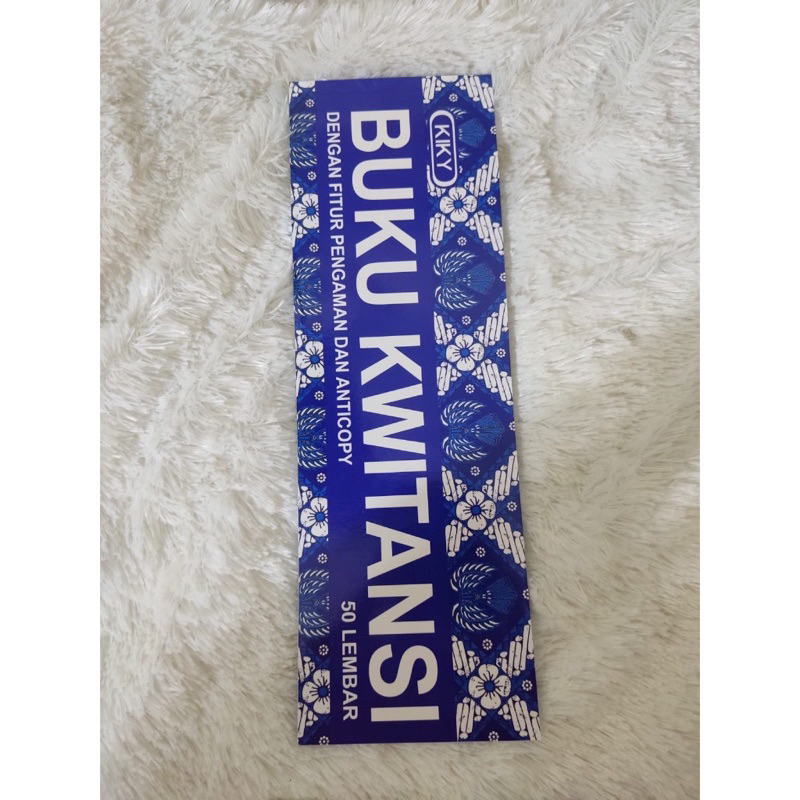 

Kwitansi 1 pack 10 pcs Kiky isi 50 Lbr