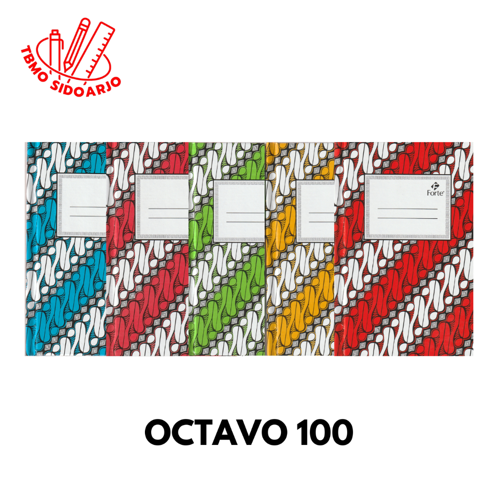 

TBMO Buku Hardcover Forte HC Octavo Isi 100 Lembar