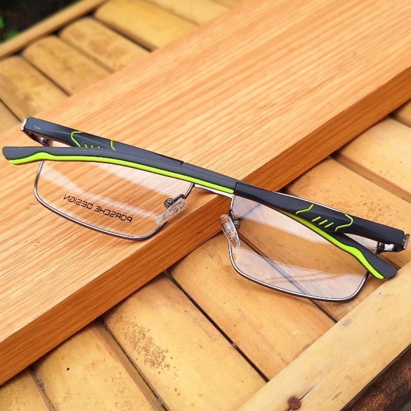 Kacamata Normal Antiradiasi|Kaca Mata Mines Photocromic Blueray Rabun Jauh Bisa Di Pake Pria/Wanita