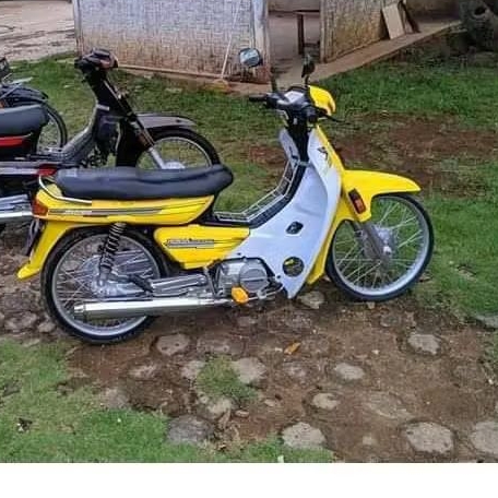cover body halus set legenda2 kuning body full set halus honda astrea legenda 2