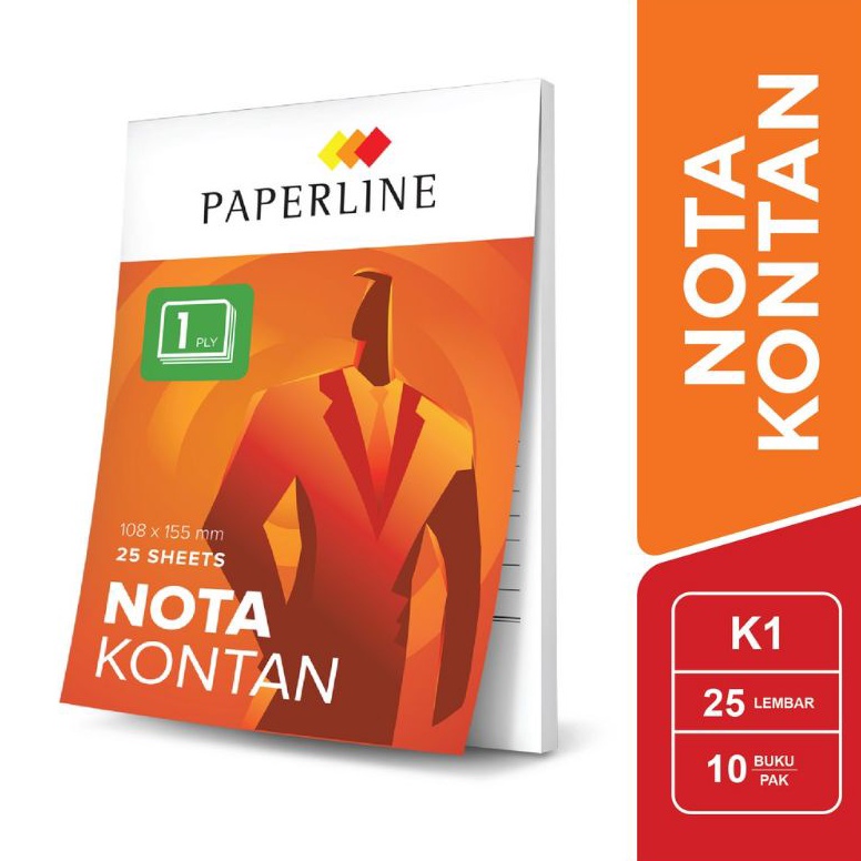 

Direkomendasikan Nota Kontan Paperline Kecil 1ply 1pak1buku
