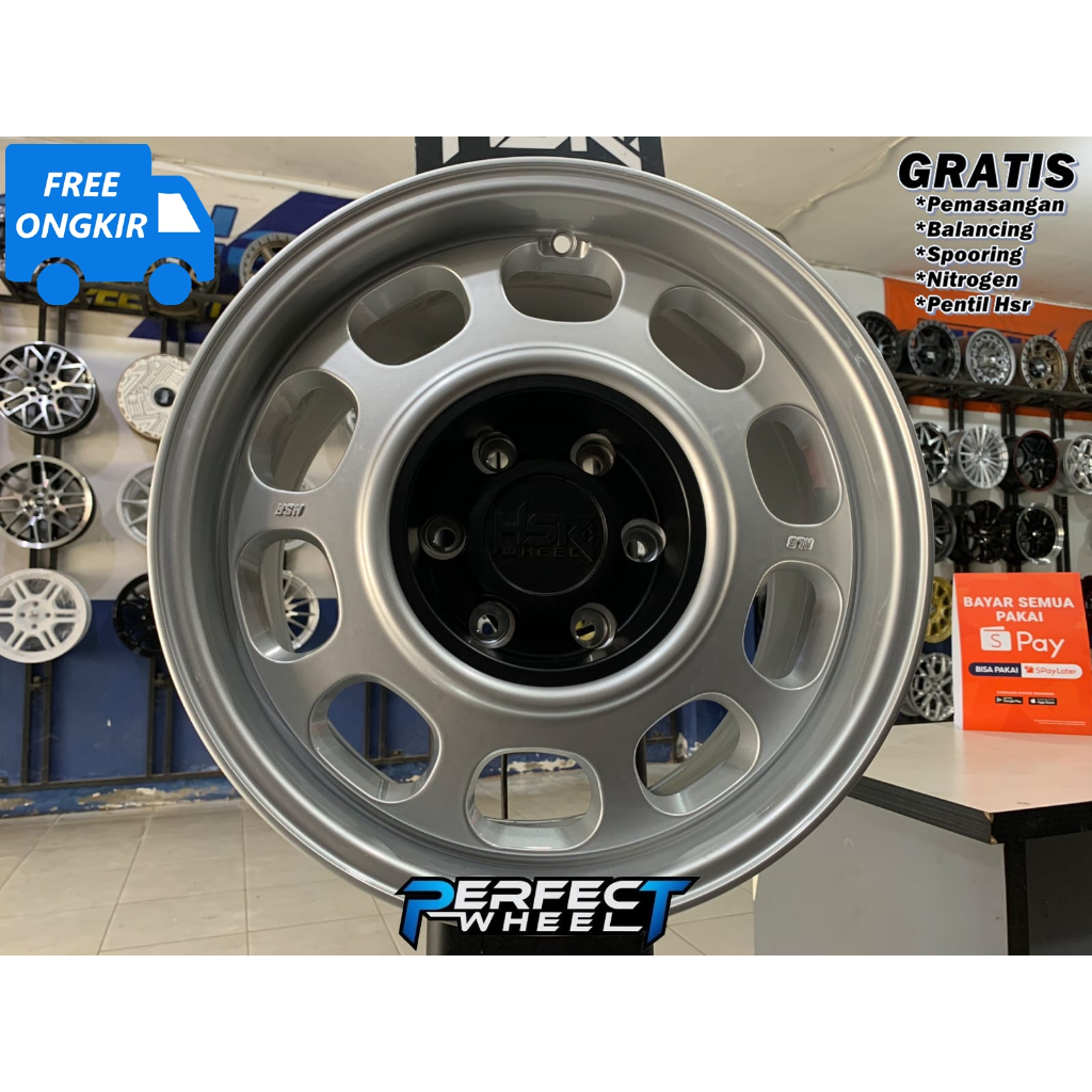 Velg Mobil Classic KLG Hsr Ring 17 Baut 6 Untuk Pajero Dmax Fortuner