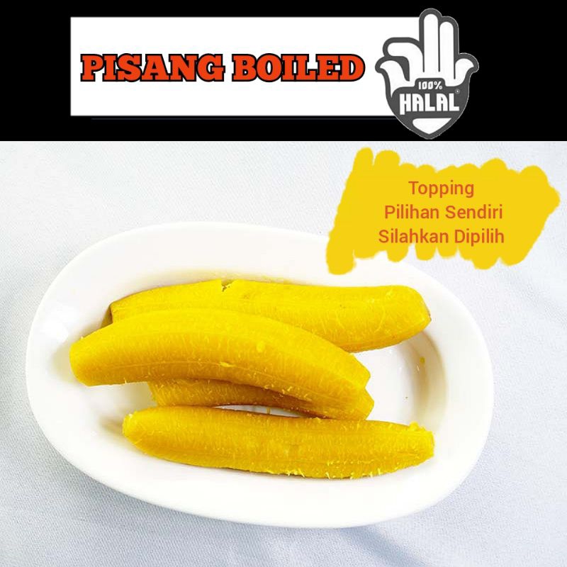 

Pisang Boiled Original