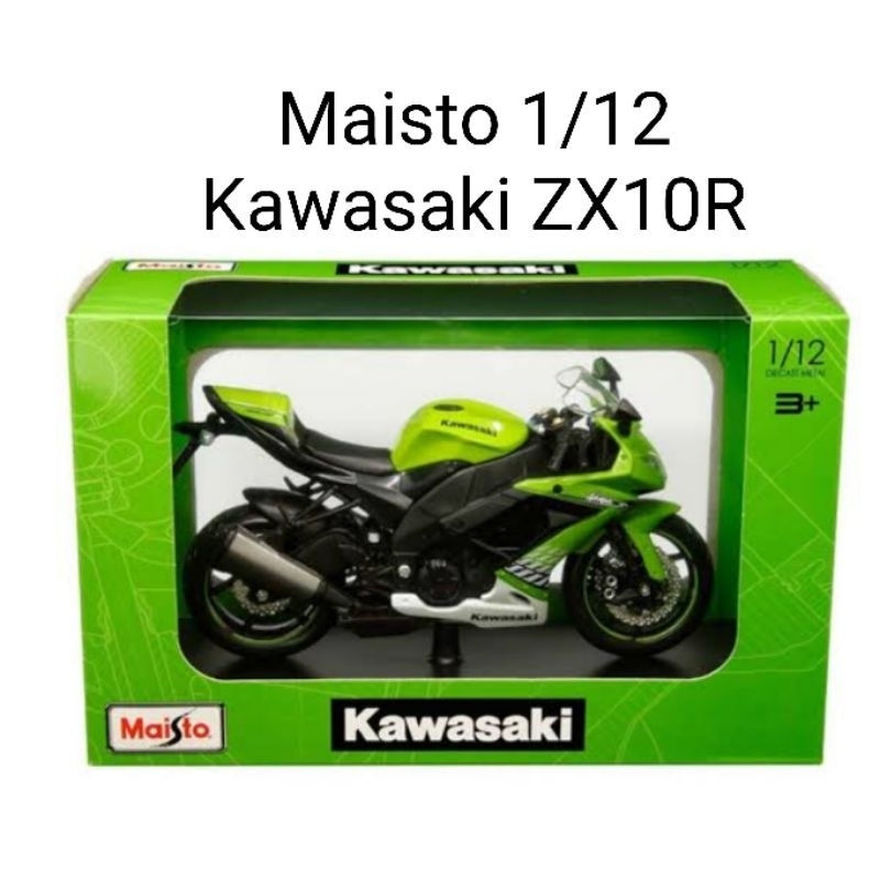 Maisto 1/12 Diecast Motorsport Kawasaki ZX10R