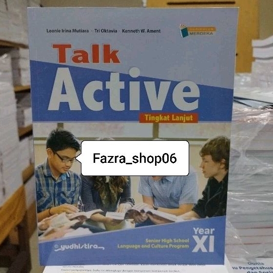 NEW & ORI Buku Talk Active Bhs Inggris Tingkat Lanjut sma ma kelas 2 11 XI Kurikulum Merdeka Yudhist