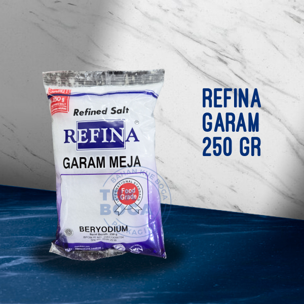 

Garam Refina 250 Gr Refined Salt Meja Beryodium Halus