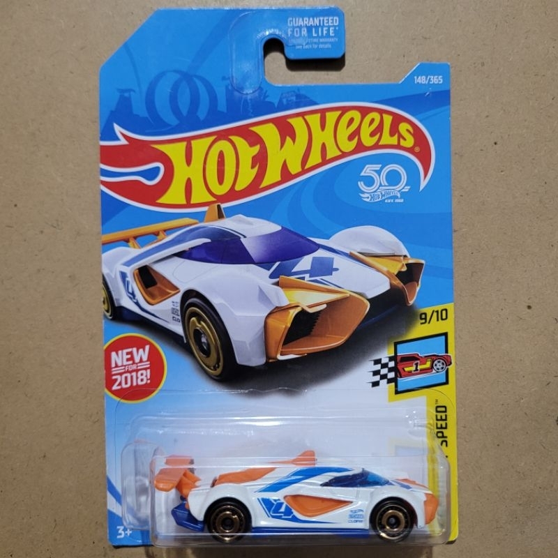 HOT WHEELS MACH SPEEDER / LEGEND OF SPEED [ WHITE ]
