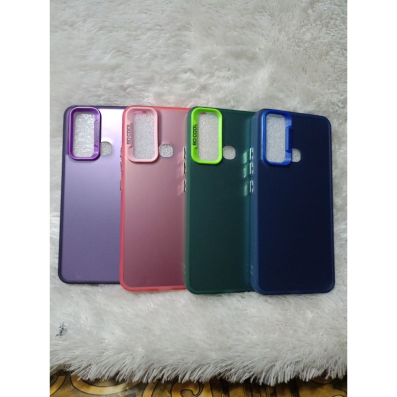 SOFTCASE CASING HYBRID IMD Vivo Y30 COLOR PLATE HOLOGRAM HYBRID