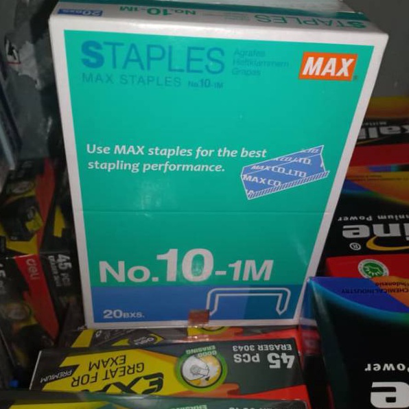 

Kirim Sekarang Isi staples max no 1 kecil 1 dus