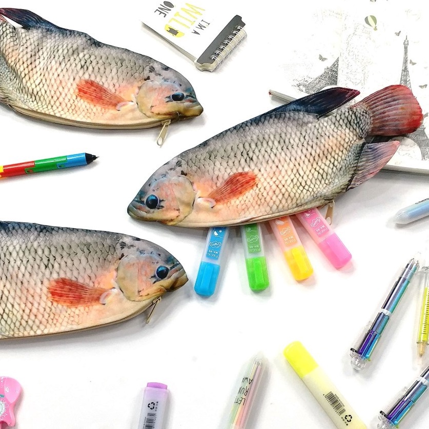 

Dijual Tempat Pensil Ikan Gurame untuk penggemar Seafood