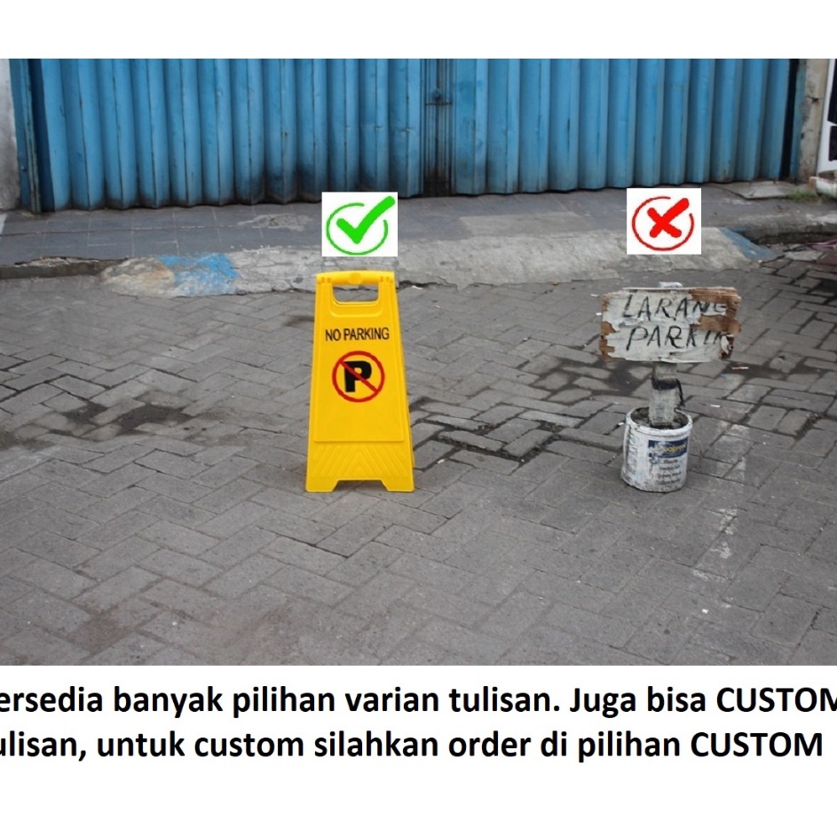 

Rambu DILARANG PARKIR Plang No parking Stiker sticker Khusus Direksi VIP Penghuni Karyawan Hotel vallet Valet BISA not WET FLOOR