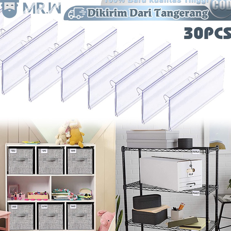 

3pcs Label Harga Mika 4x6 cm Label Harga PVC Price Tag Holder PVC Minimarket Price Tag Label Holder