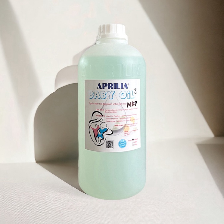 

Readystock APRILIA Baby Oil MKP Minyak Kayu Putih 1L