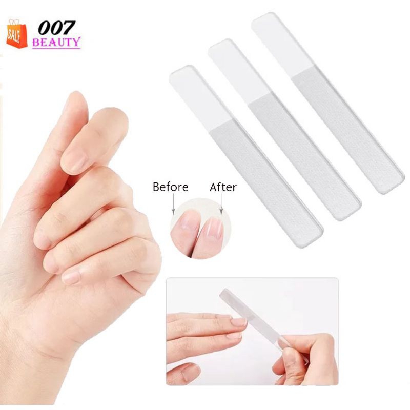 kikir kuku Nail file pengkilap kuku FREE box utk penyimpanan