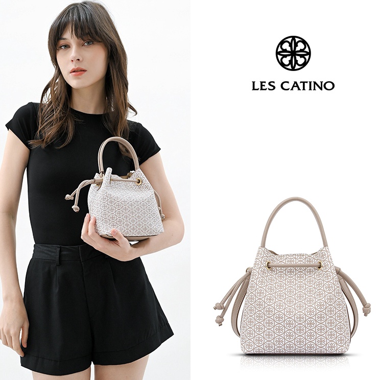 Tas Wanita Les Catino Lilith Satchel Monogram