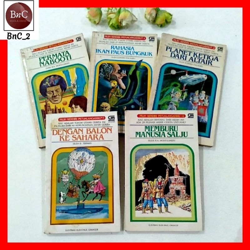 buku Pilih Sendiri Petualanganmu preloved