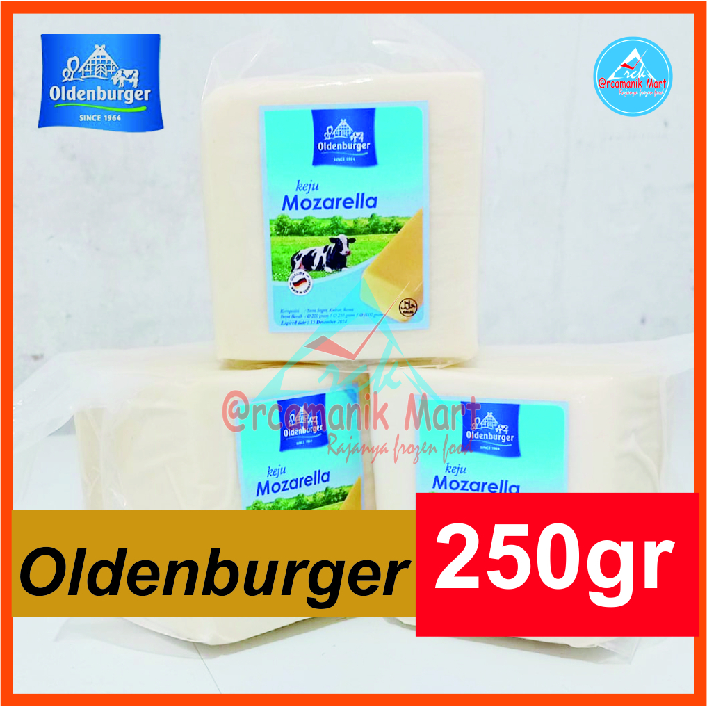 

Keju Mozzarella Oldenburger 250gr