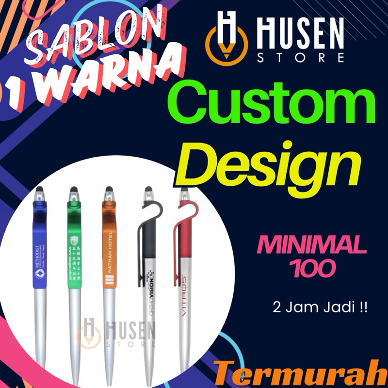 

PENA SOUVENIR STAYLUS TOUCH SCREEN SABLON 1 WARNA