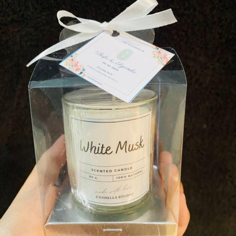 

HANYA PACKAGING souvenir untuk pembelian scented candle lilin aromaterapi