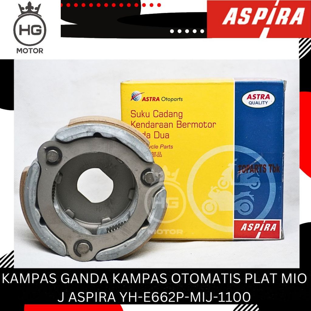 KAMPAS GANDA KAMPAS OTOMATIS + PLAT MIO J ASPIRA YH-E662P-MIJ-1100