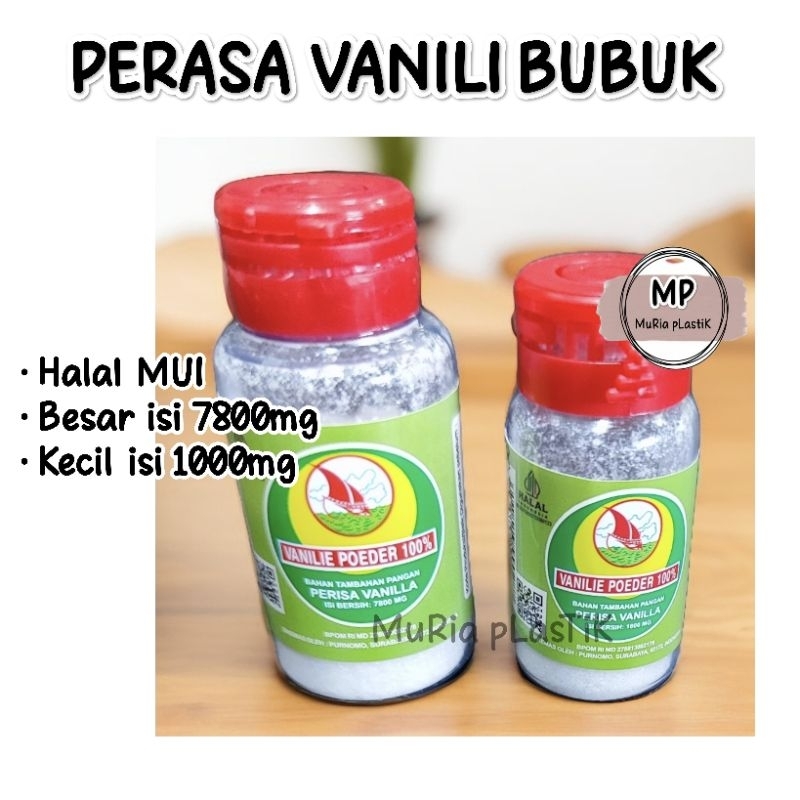 

Vanili Bubuk/vanili powder/perasa Vanila