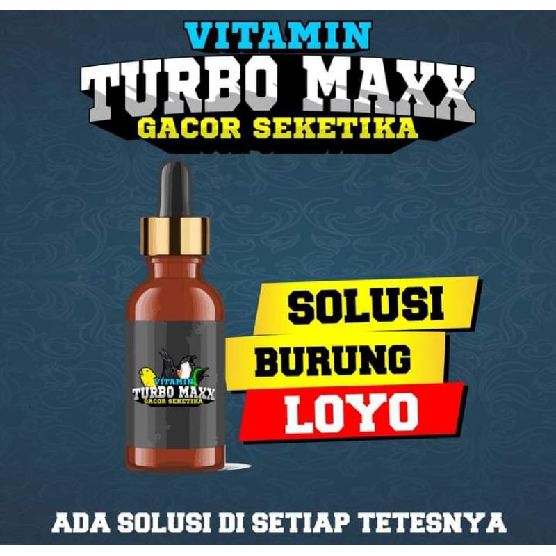 TurboMaxx Penggacor semua Burung Seketika