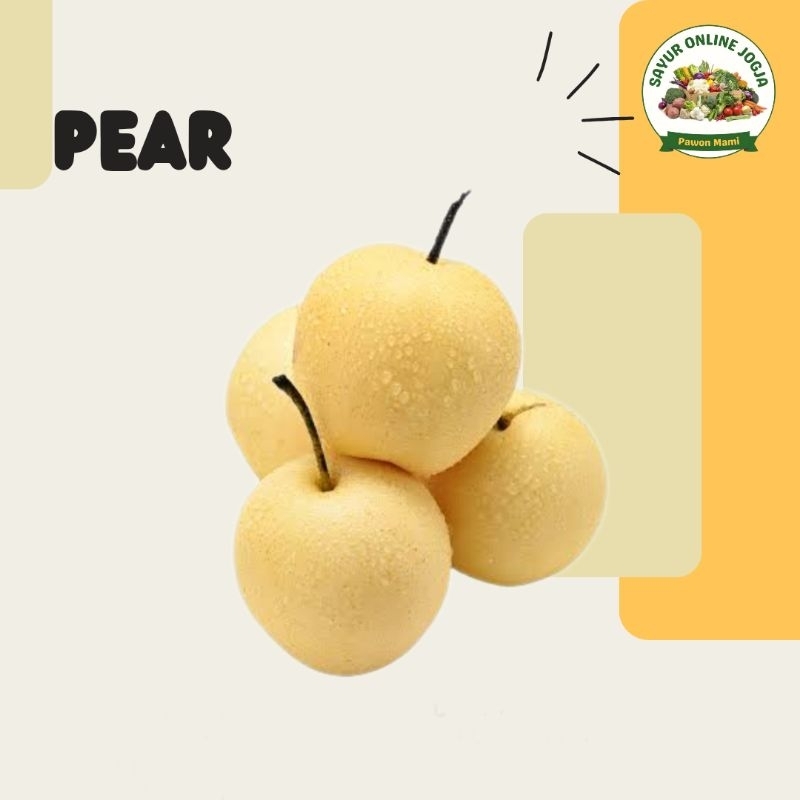 

Pear buah pir 500gr - PAWON MAMI SAYUR ONLINE JOGJA