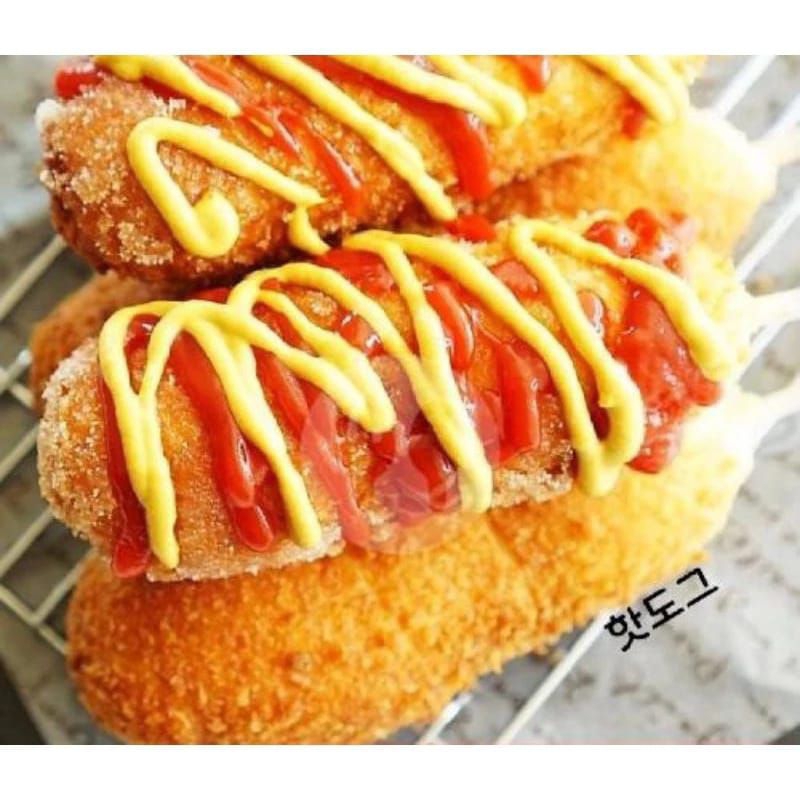 

corndog stik sosis mozarela mini isi 6