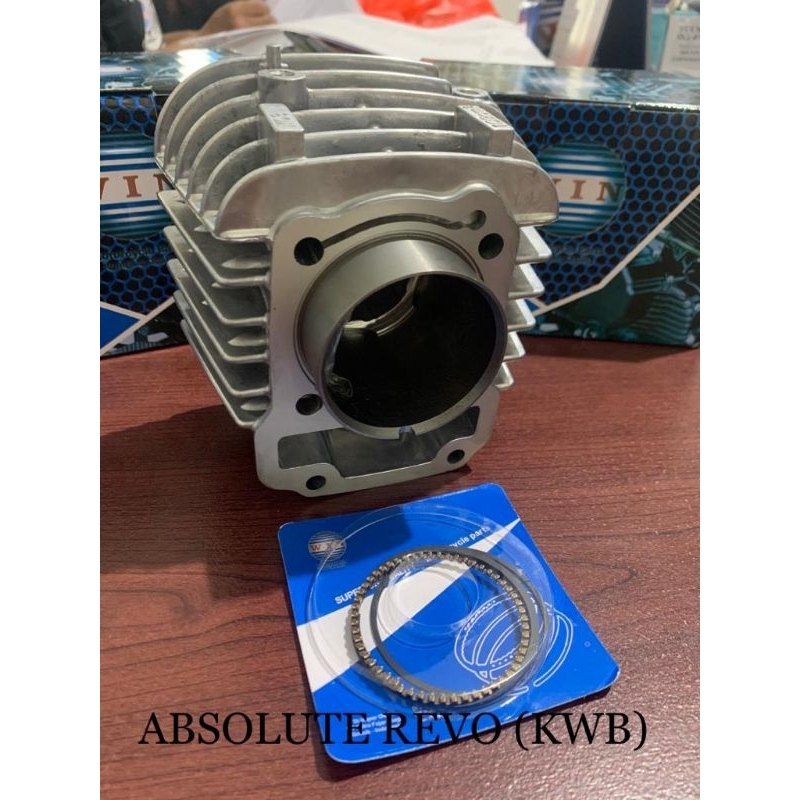 Blok komplit block mesin revo absolute piston set kwb Revo absolute
