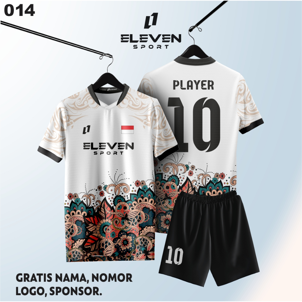 Jersey Futsal / Bola Custom Full Printing Bisa Satuan 14