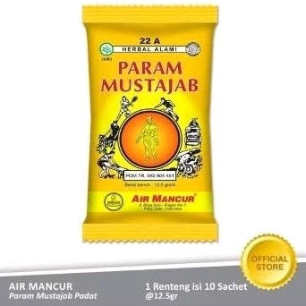 Parem Padat Mustajab Cap Air Mancur