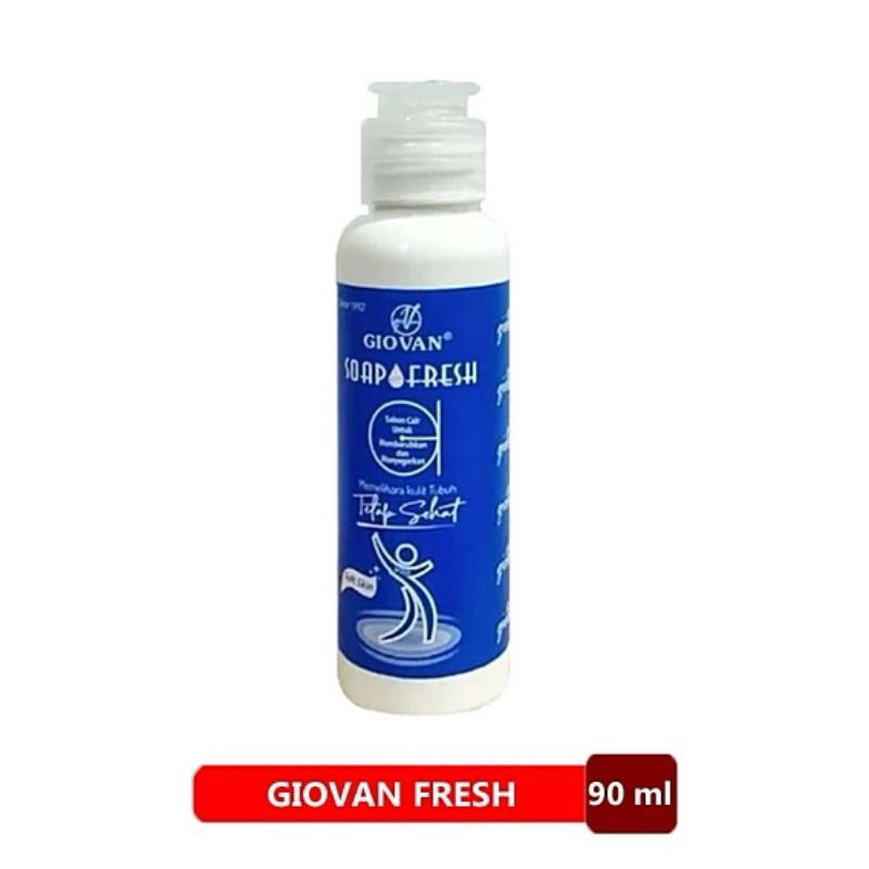 GIOVAN SOAP FRESH 90 ML  / SABUN BAYI CAIR GIOVAN SOAP 90 ML