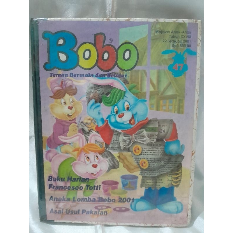 Bundel majalah bobo tahun 2001