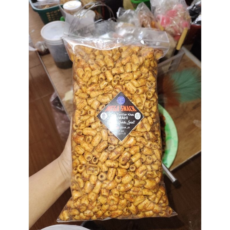 

Makaroni bantat pedes daun jeruk 1 kg