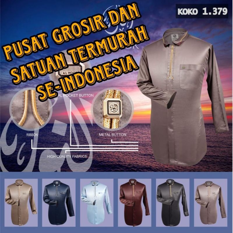 Baju Koko AlNoor Premium