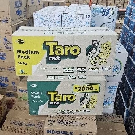 

CTN - TARO NET VARIAN 36PCS / VARIAN 4RTG*10S // SNACK CAMILAN CHIKI