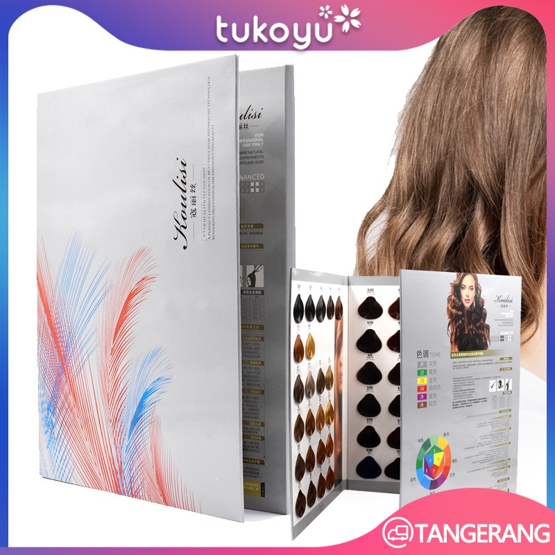 Buku Katalog Hair Colouring/Hair Color Katalog Cat/Buku Katalog Warna Rambut