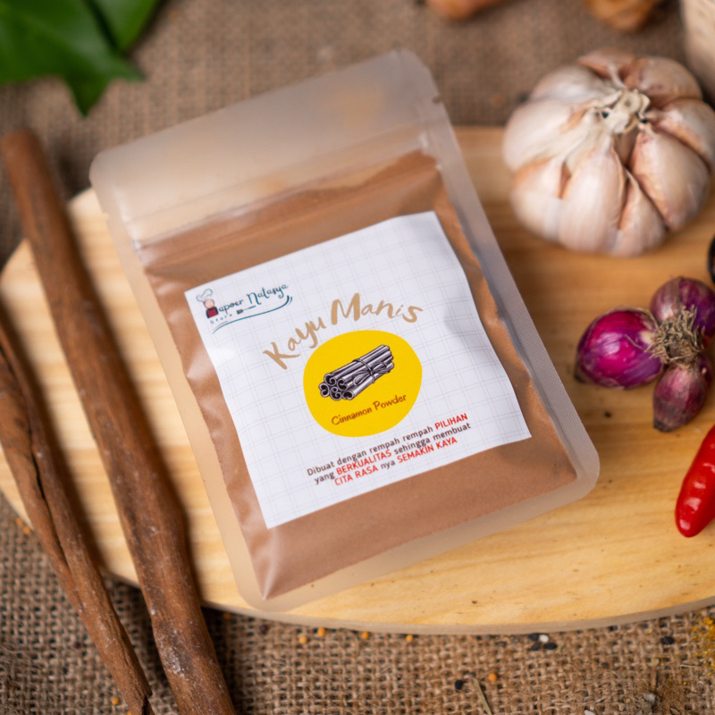 

Dapoer Natasya - Kayu Manis Bubuk Cinnamon Powder Bumbu Masak Murni ekonomis (30gram)