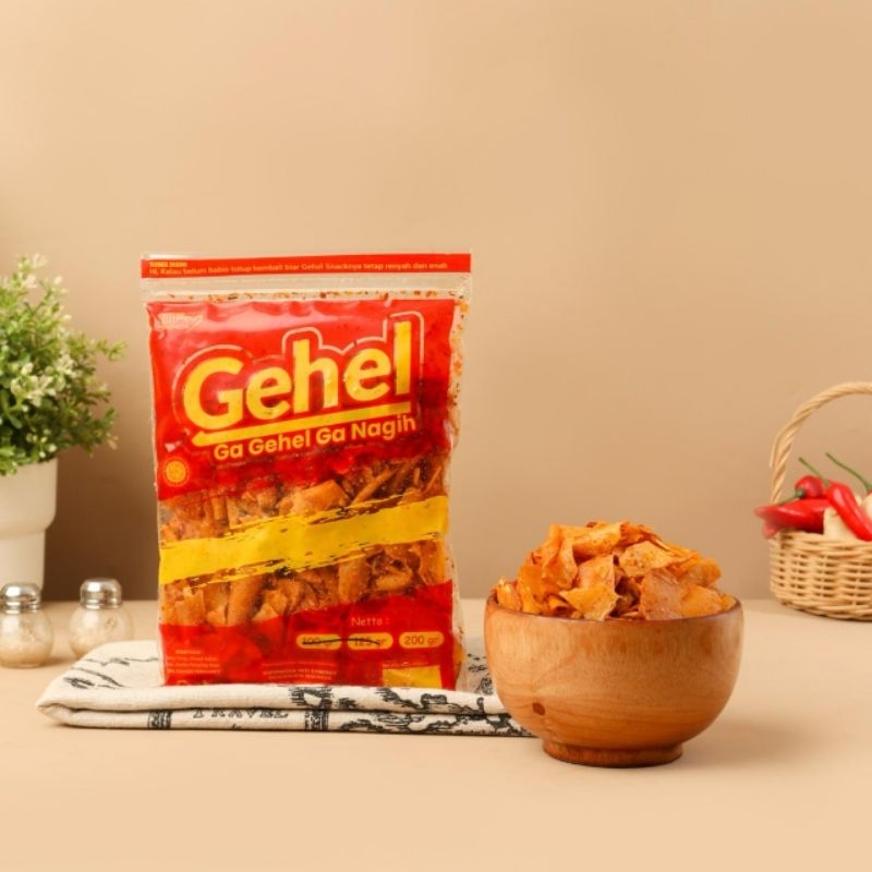 

Gehel Snack - Singkong Kriwil/Keripik Singkong