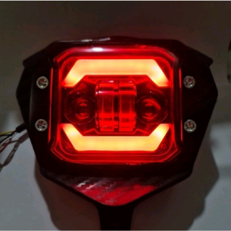 Lampu depan DAYMAKER Trail CRF KLX WR lampu depan variasi lampu proji daymaker
