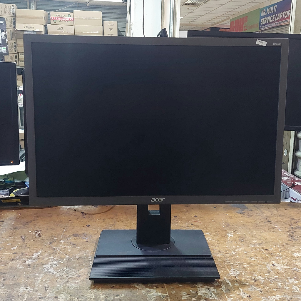 Monitor LCD Acer 22 Inch Widescreen Monitor Second Monitor Bekas Murah