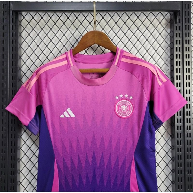 Ladies | Jersey Bola Jerman Away Euro Ladies New 2024-2025 24/25 Baju Olahraga Wanita Jersey Bola Gr