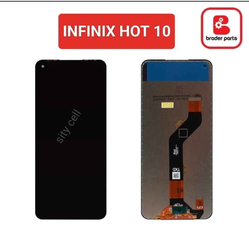 LCD INFINIX HOT 10/X682 FULLSET TOUCHSCREEN LAYAR SENTUH HP