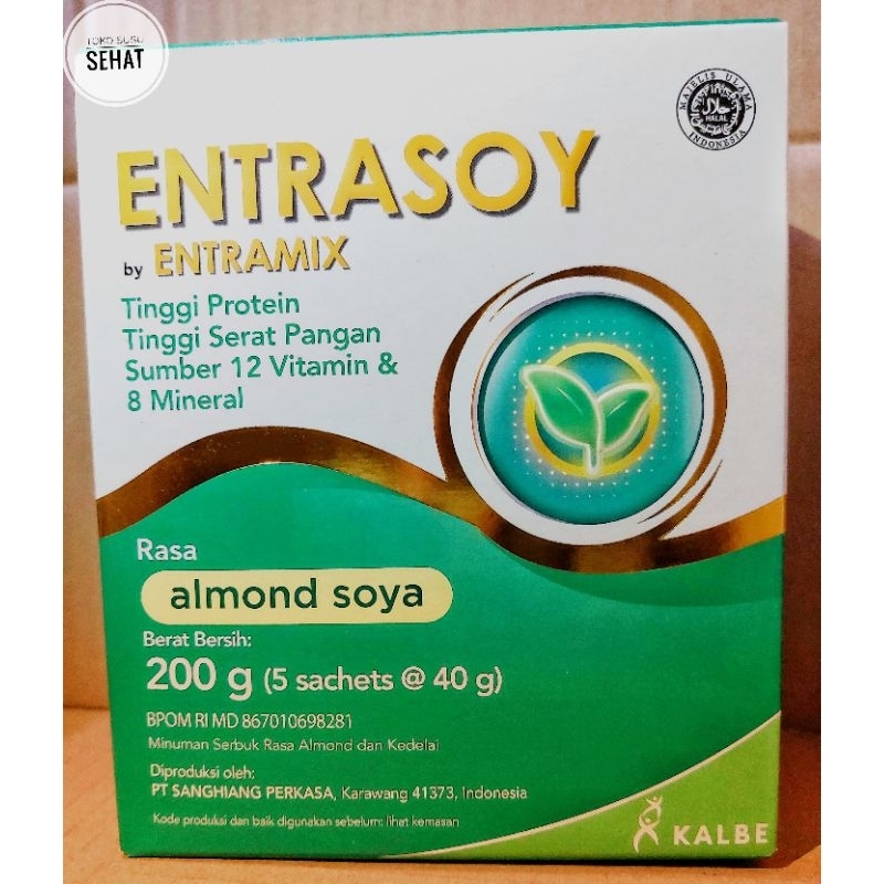 

ENTRASOY ALMOND SOYA 200G