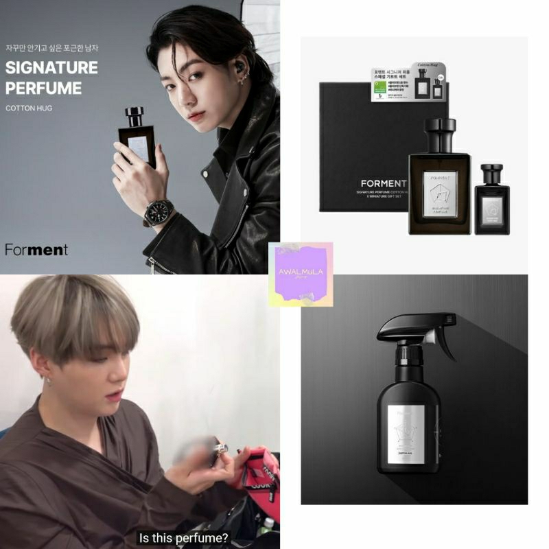 (PO) OFFICIAL BIG SALE Forment Signature Cotton Hug Perfume 50ml + FREE Miniature Perfume 5ml GIFT S