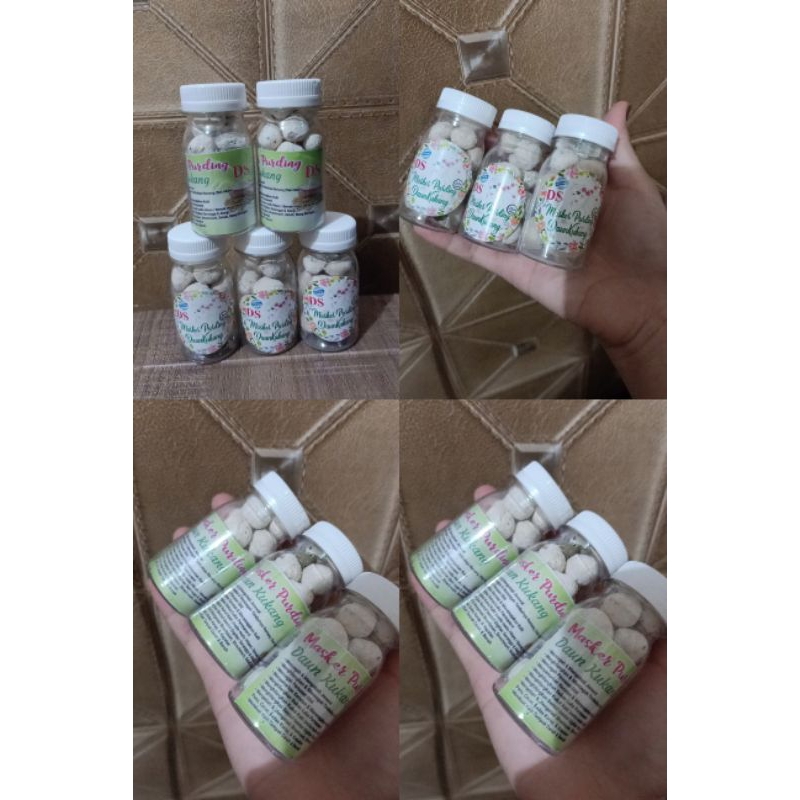 PAKET USAHA 1 LUSIN 50.000 Masker Purding VIRAL 100% ORIGINAL  KHAS DAYAK BENUAQ