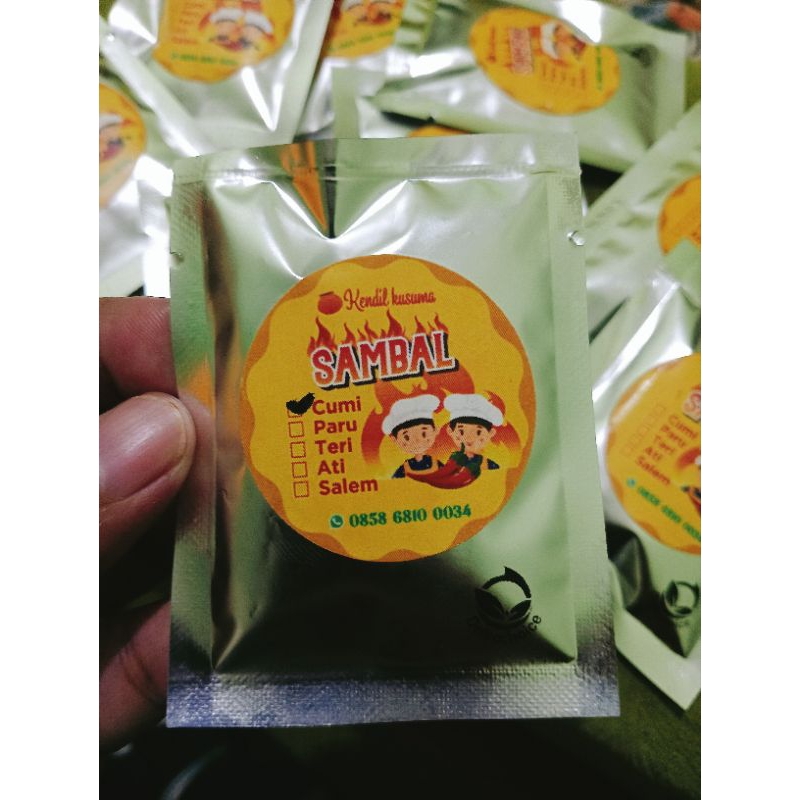 

Sambal Sachet