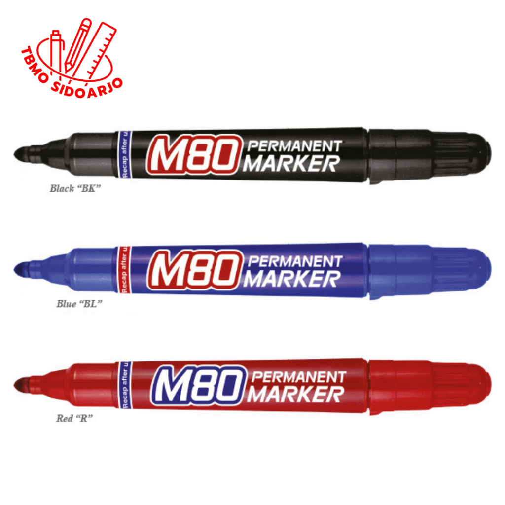 

TBMO Spidol Permanent Zebra M-80 - Pcs